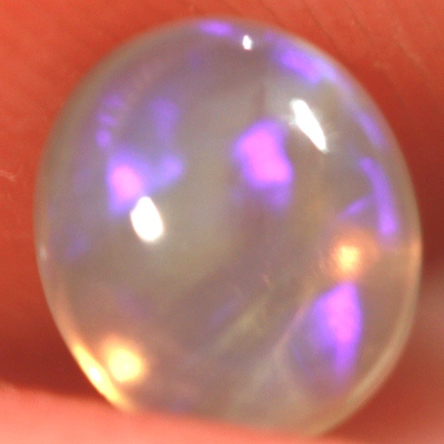 SOLID CRYSTAL OPAL Purple sparkle